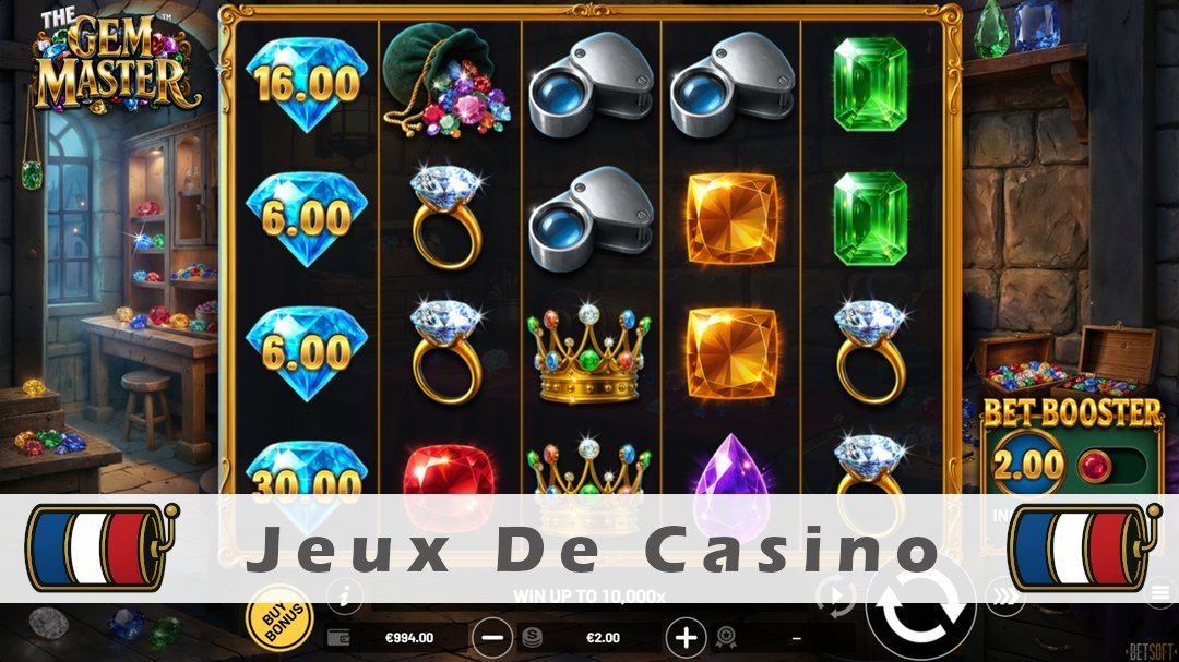 Démo de la machine à sous The Gem Master