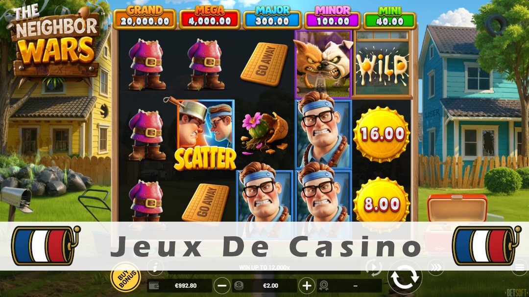 Démo de la machine à sous The Neighbor Wars