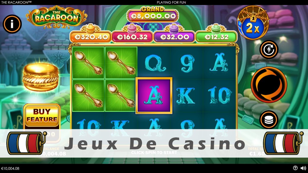 Démo de la machine à sous The Racaroon