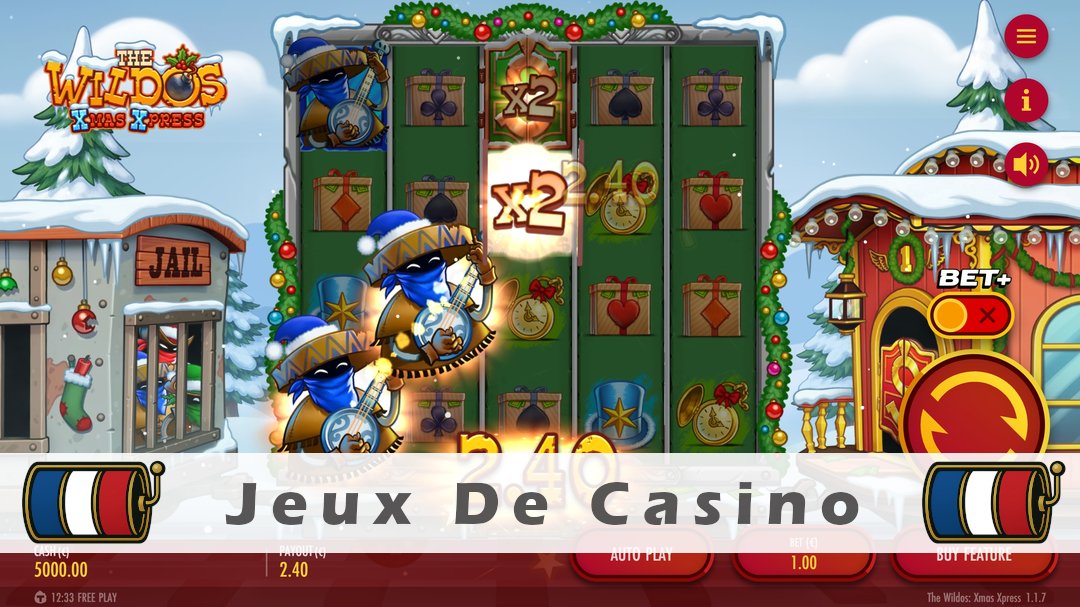 Démo de la machine à sous The Wildos Xmas Xpress