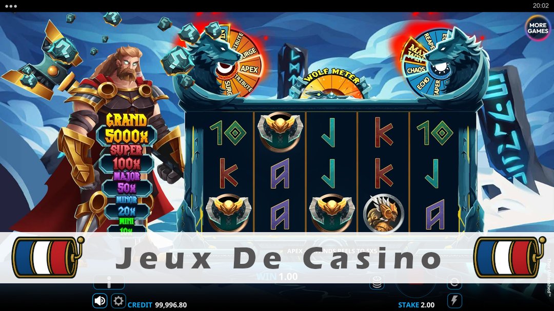Démo de la machine à sous Thor Unleashed