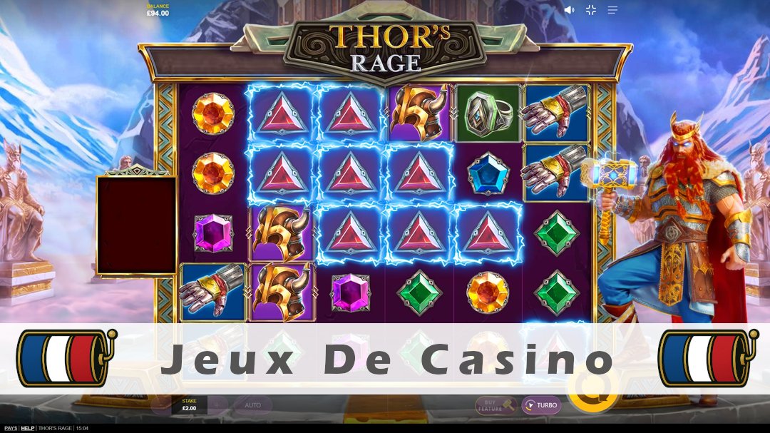 Démo de la machine à sous Thors Rage