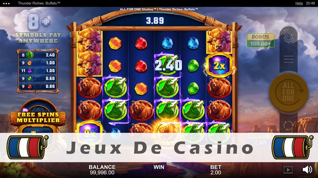 Démo de la machine à sous Thunder Riches Buffalo