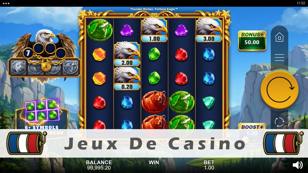 Démo de la machine à sous Thunder Riches Fortune Eagle