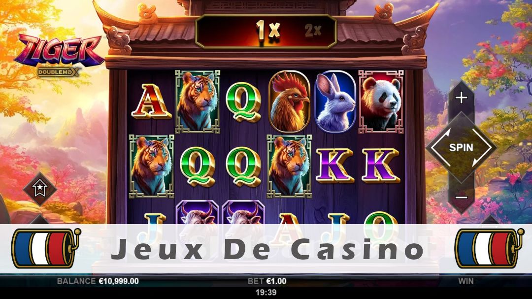 Démo de la machine à sous Tiger DoubleMax