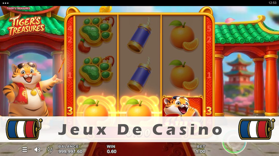 Démo de la machine à sous Tigers Treasures