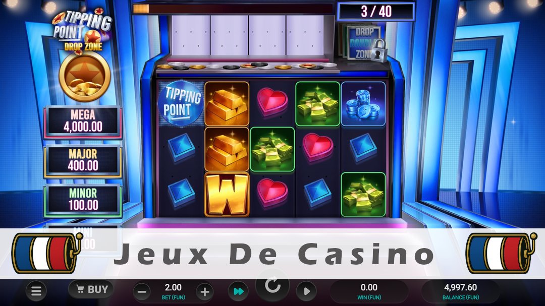 Démo de la machine à sous Tipping Point Drop Zone