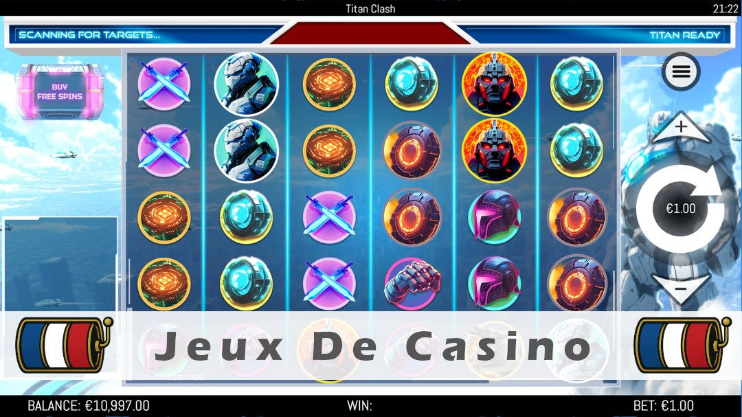 Démo de la machine à sous Titan Clash