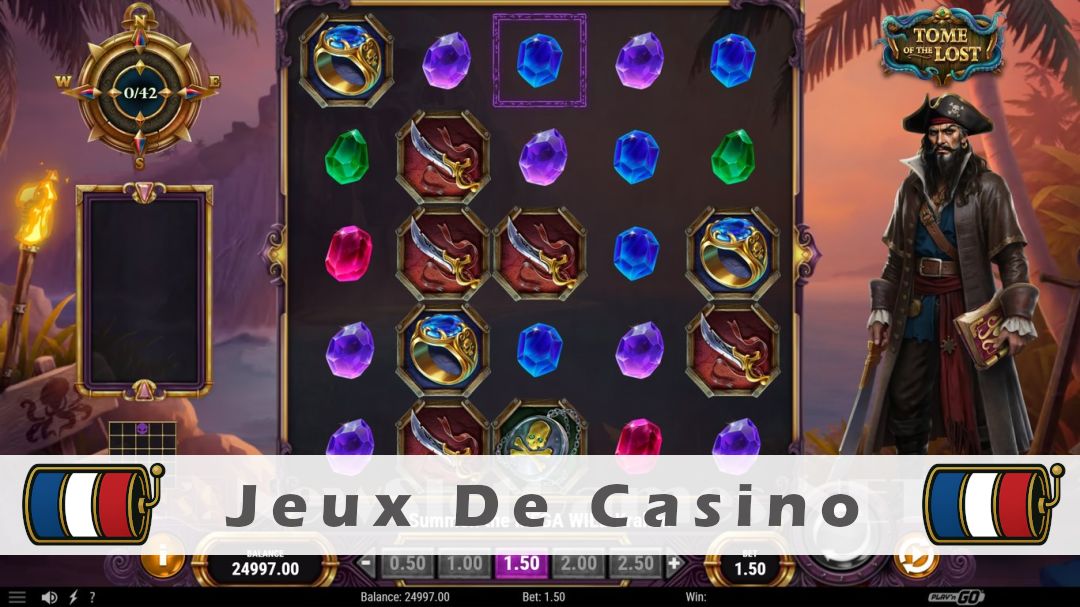 Démo de la machine à sous Tome of the Lost