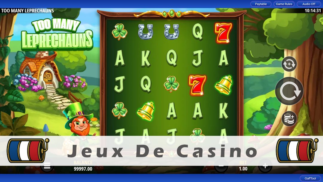 Démo de la machine à sous Too Many Leprechauns
