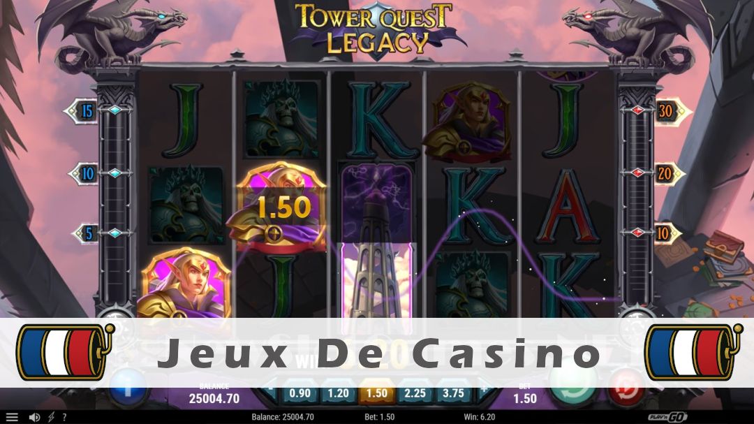 Démo de la machine à sous Tower Quest Legacy