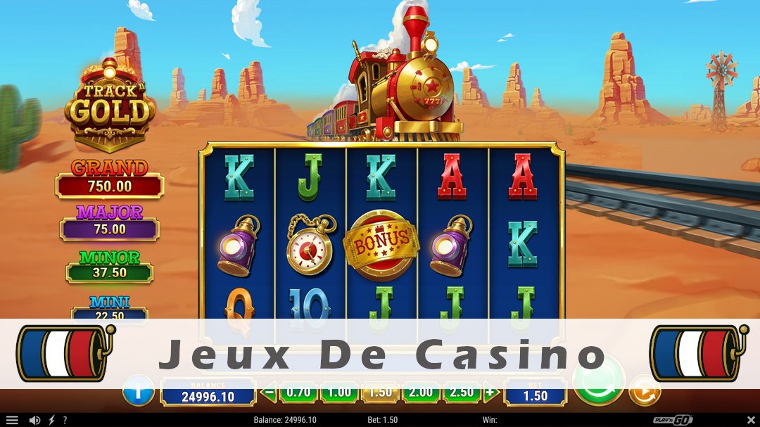Démo de la machine à sous Track n Gold