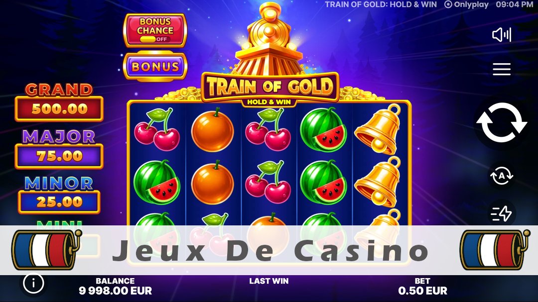 Démo de la machine à sous Train of Gold Hold & Win