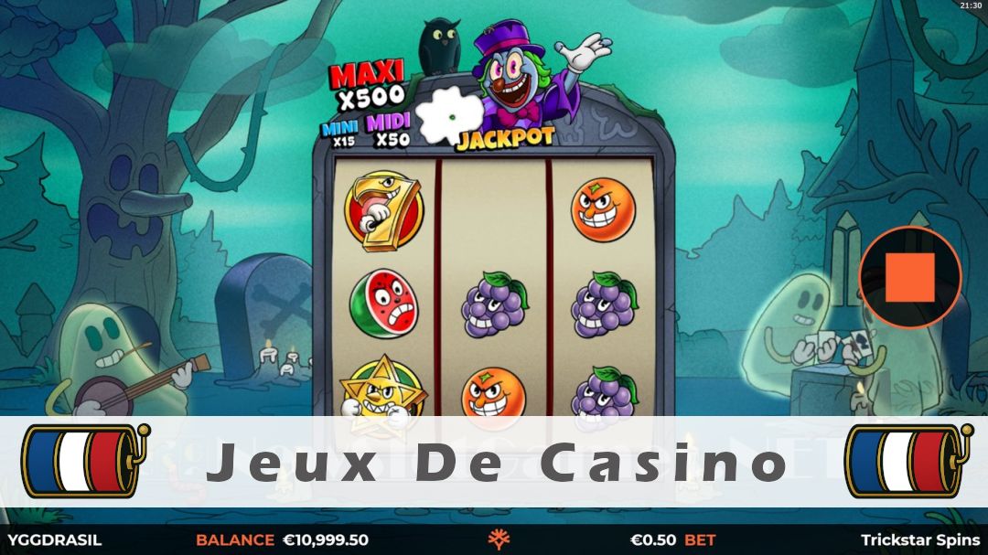 Démo de la machine à sous Trickstar Spins