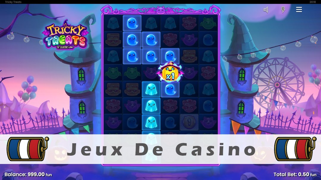 Démo de la machine à sous Tricky Treats