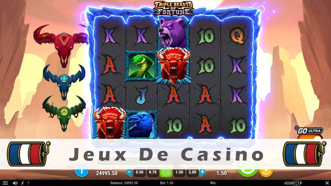 Démo de la machine à sous Triple Beasts of Fortune
