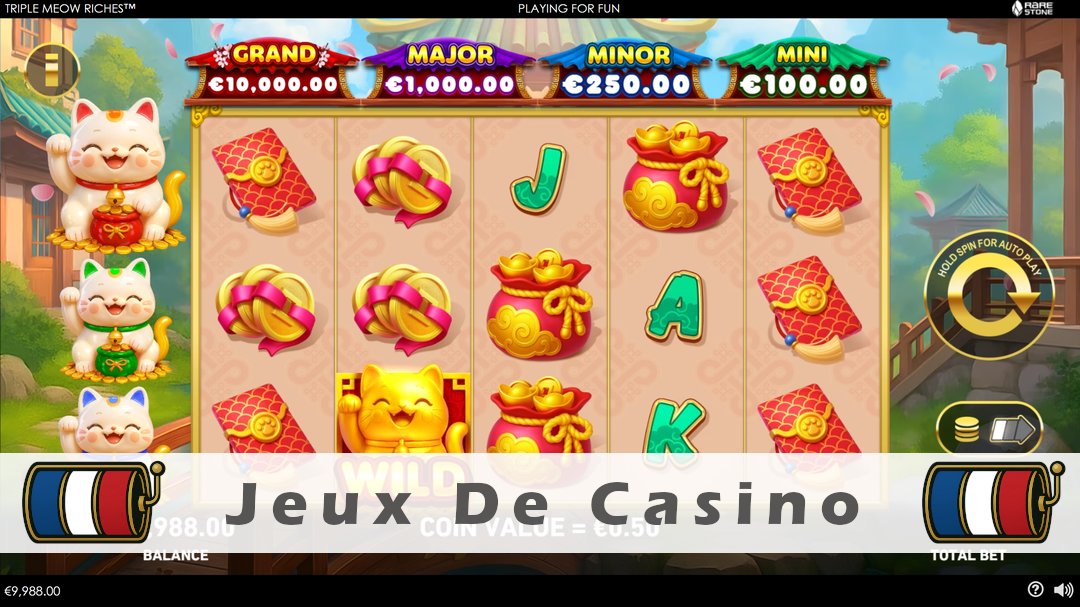Démo de la machine à sous Triple Meow Riches