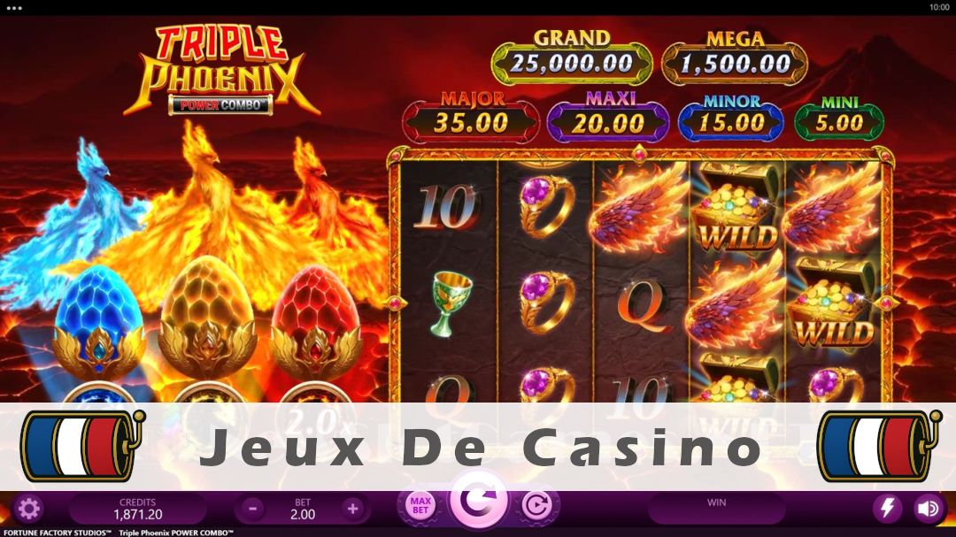 Démo de la machine à sous Triple Phoenix Power Combo