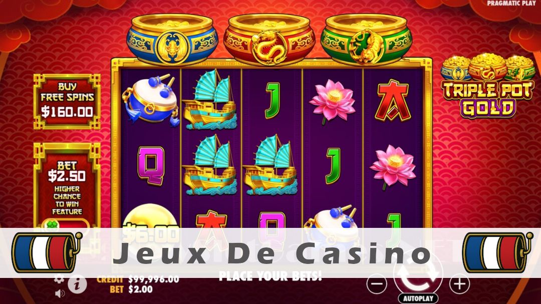 Démo de la machine à sous Triple Pot Gold