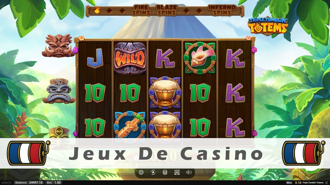 Démo de la machine à sous Triple Tumblin Totems