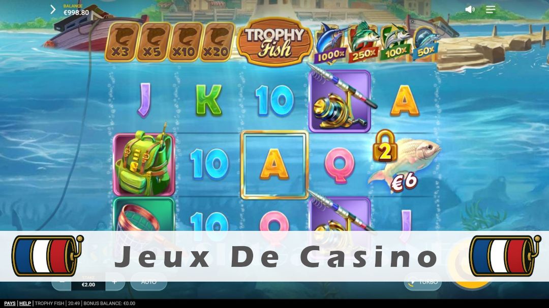 Démo de la machine à sous Trophy Fish