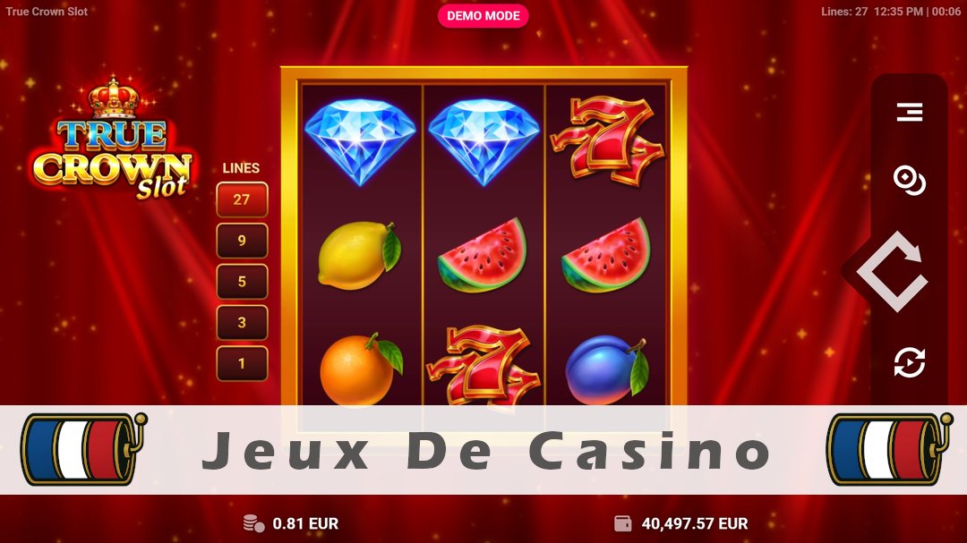 Démo de la machine à sous True Crown