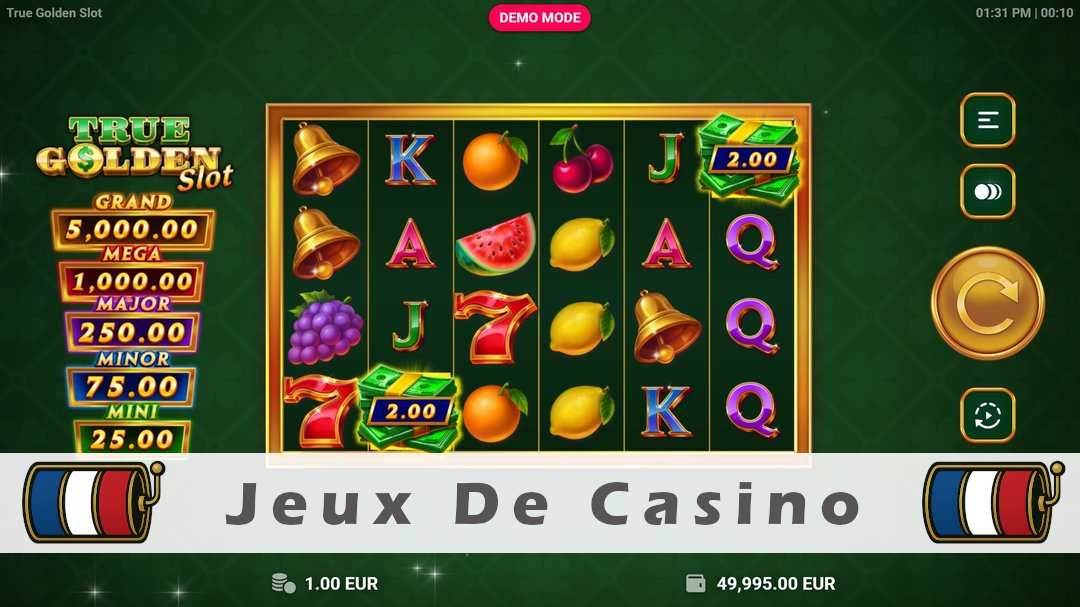 Démo de la machine à sous True Golden