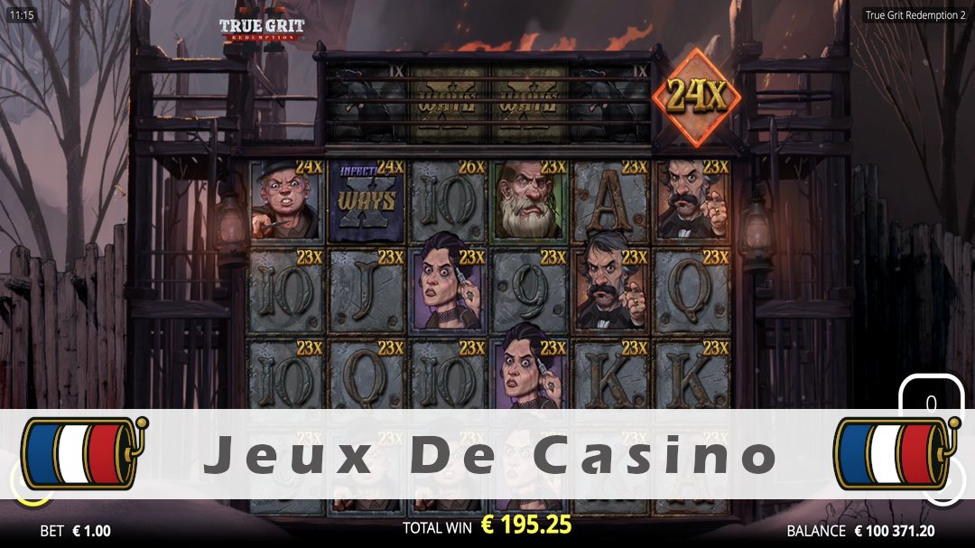 Démo de la machine à sous True Grit Redemption 2
