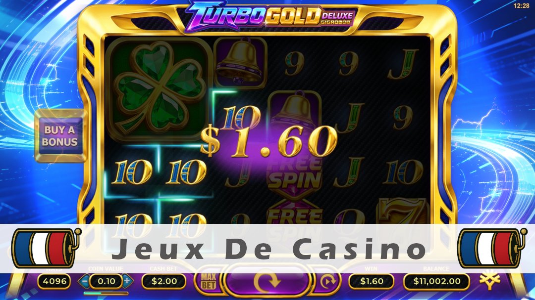 Démo de la machine à sous Turbo Gold Deluxe GigaBlox
