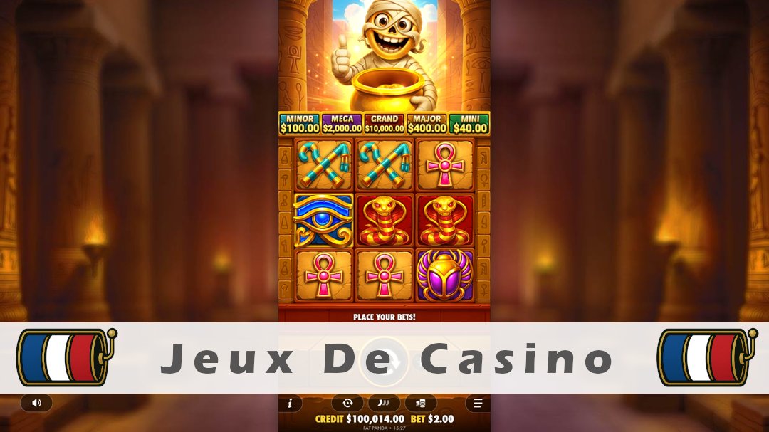 Démo de la machine à sous Tuts Treasure Tower