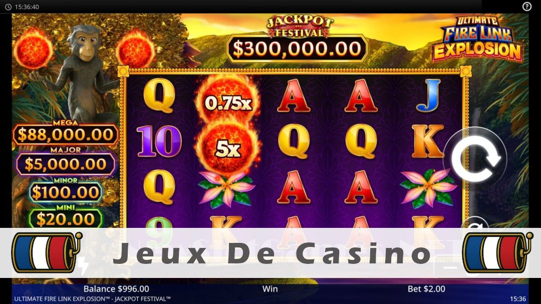 Démo de la machine à sous Ultimate Fire Link Explosion