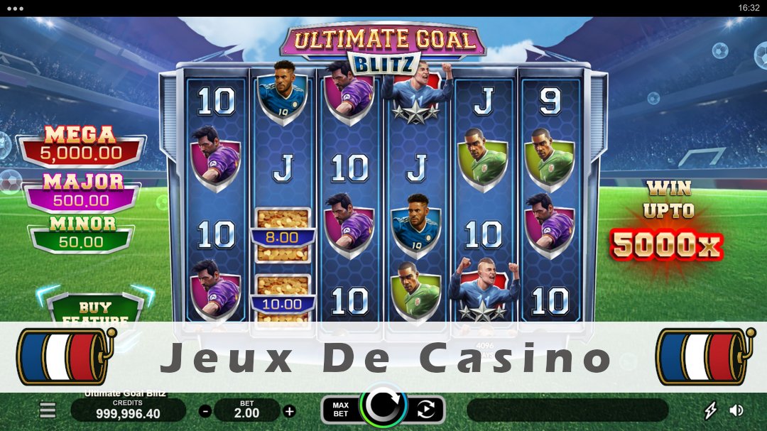 Démo de la machine à sous Ultimate Goal Blitz