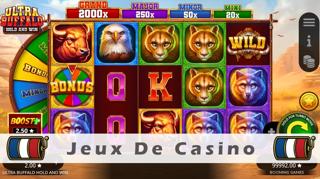 Démo de la machine à sous Ultra Buffalo Hold and Win