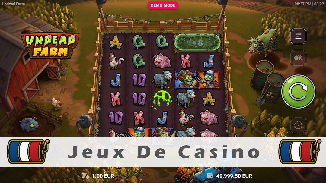 Démo de la machine à sous Undead Farm