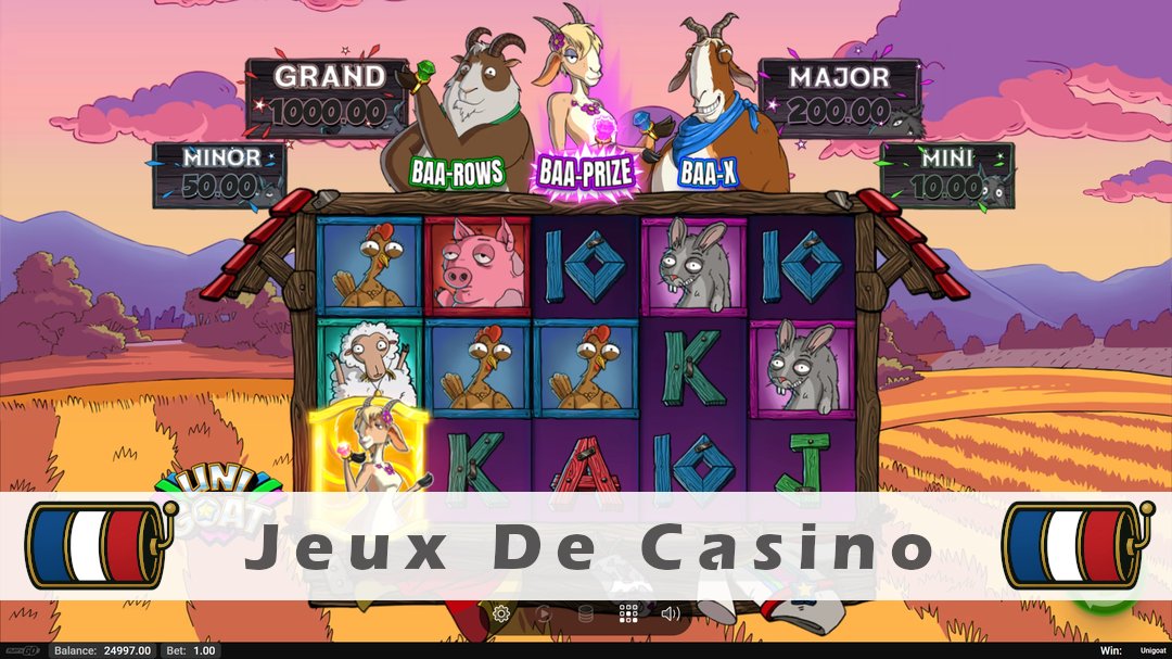 Démo de la machine à sous Unigoat