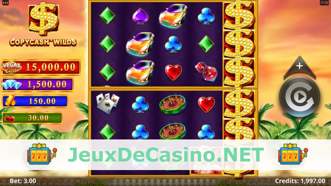 Démo de la machine à sous Vegas Cash