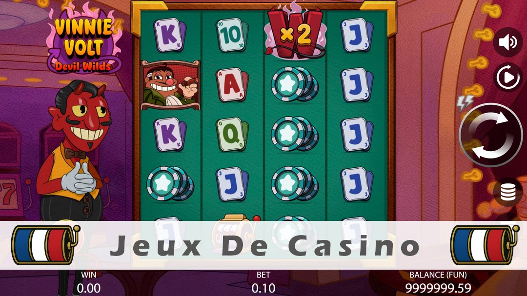 Démo de la machine à sous Vinnie Volt Devil Wilds