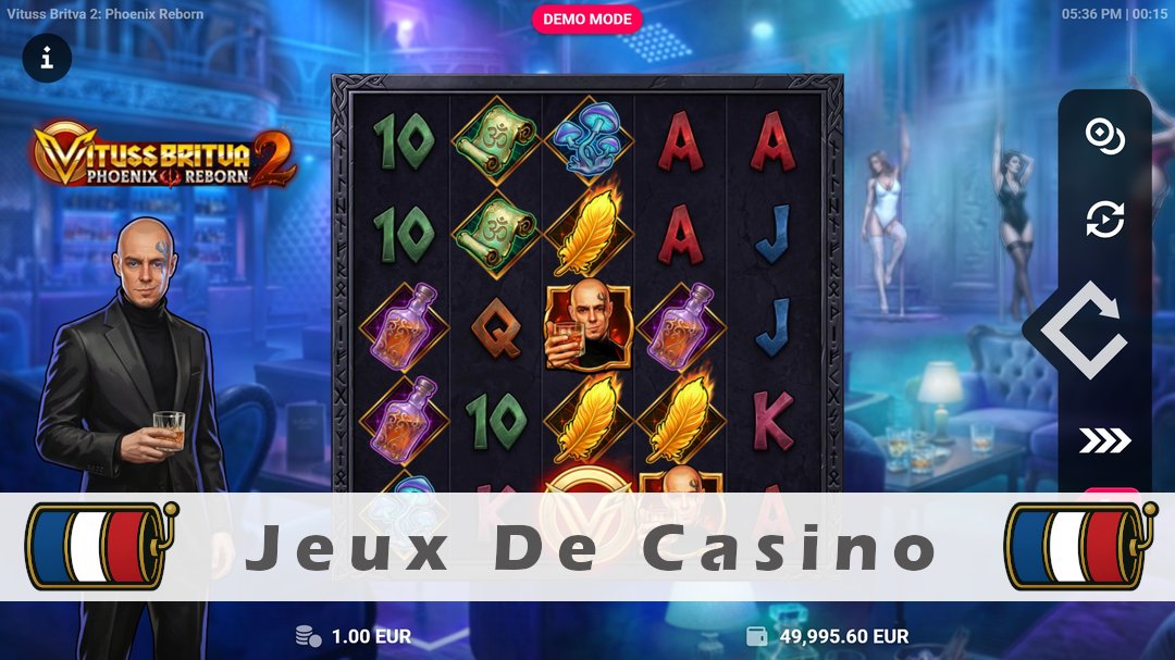 Démo de la machine à sous Vituss Britva 2 Phoenix Reborn