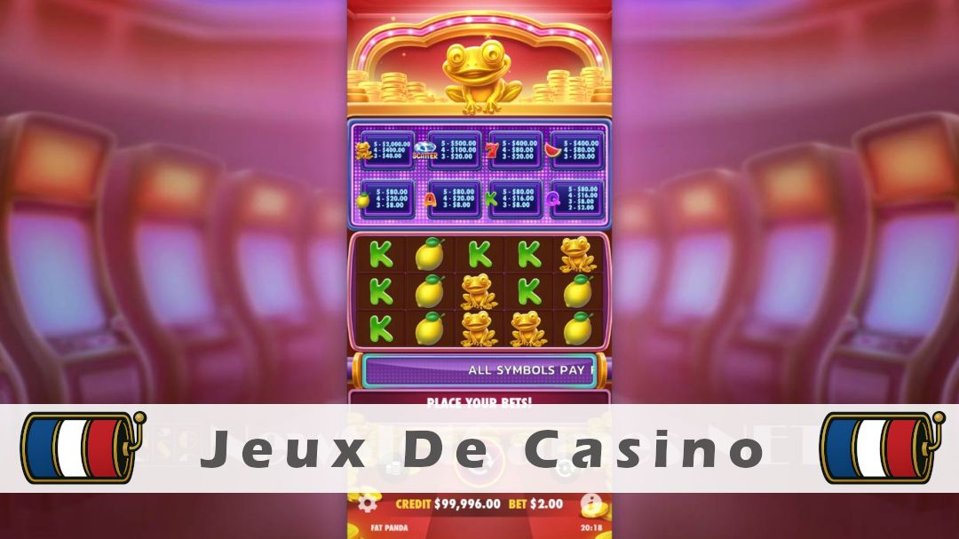 Démo de la machine à sous Wealthy Frog