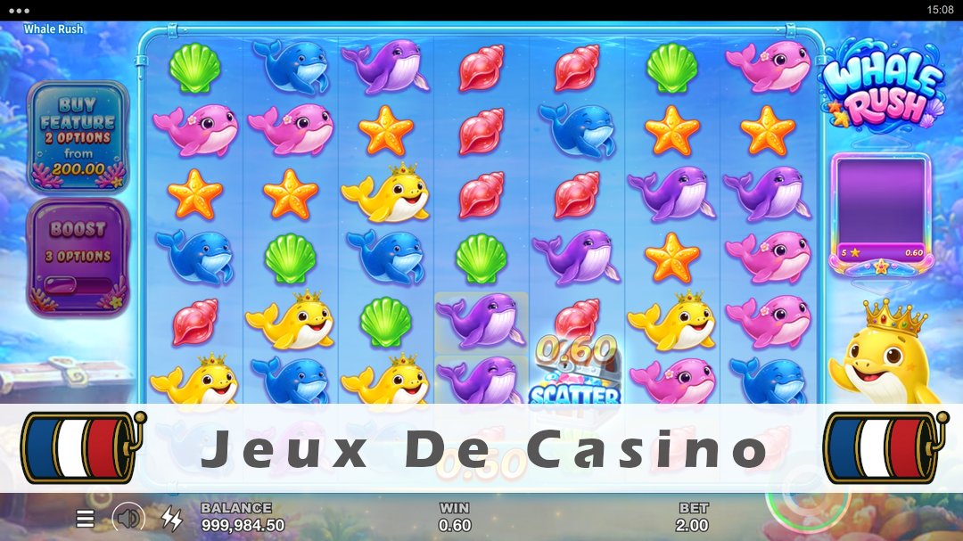 Démo de la machine à sous Whale Rush