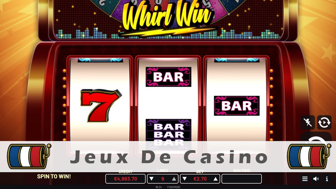 Démo de la machine à sous Whirl Win