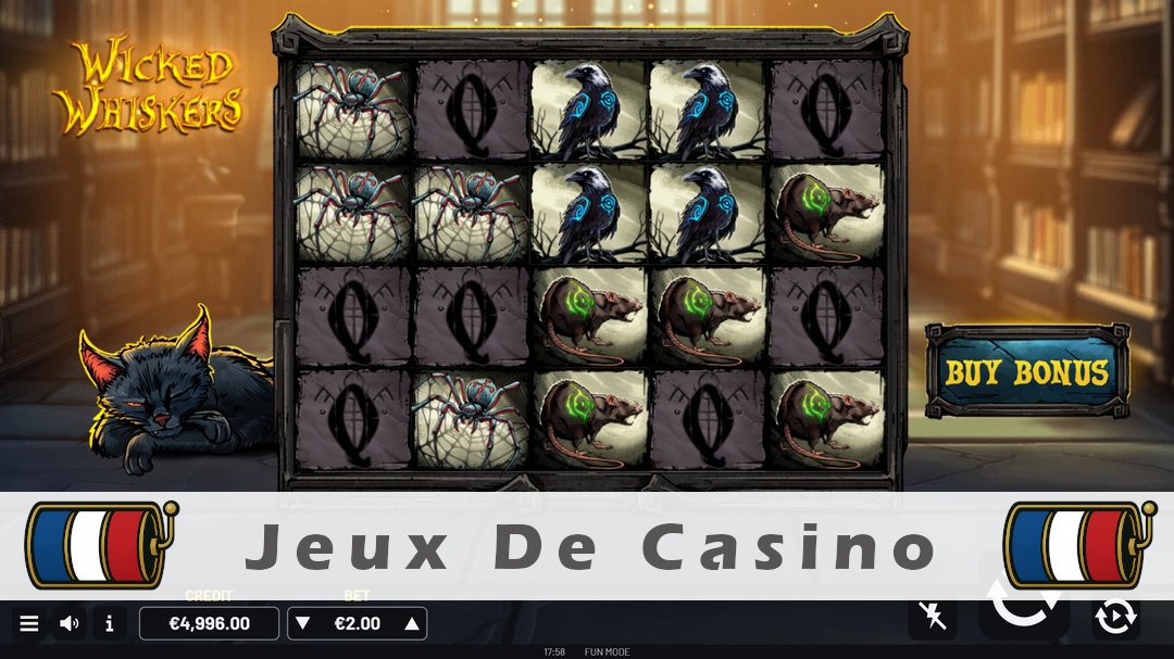 Démo de la machine à sous Wicked Whiskers