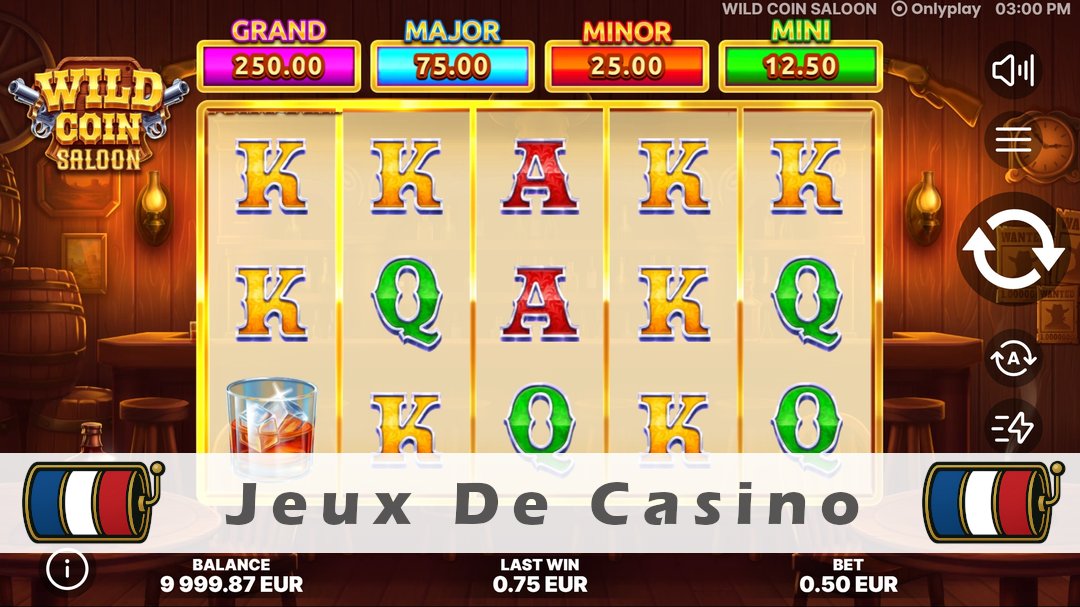 Démo de la machine à sous Wild Coin Saloon