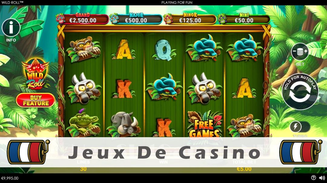 Démo de la machine à sous Wild Roll