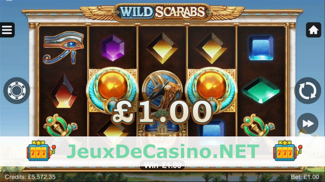 Démo de la machine à sous Wild Scarabs