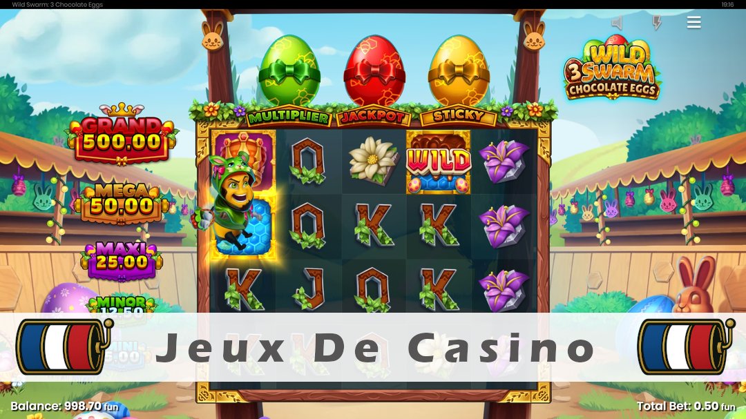 Démo de la machine à sous Wild Swarm 3 Chocolate Eggs