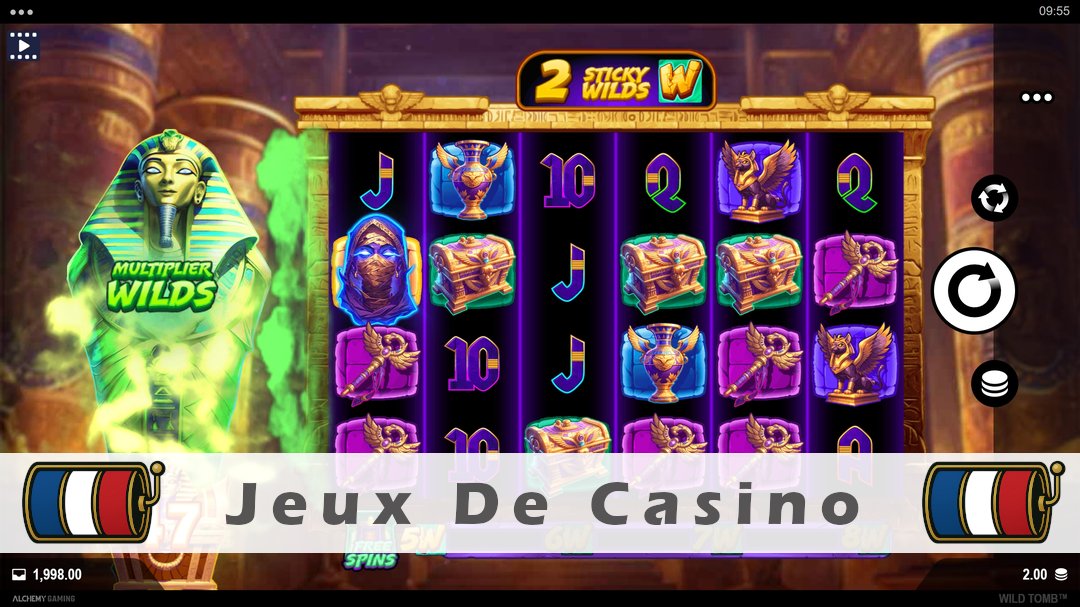Démo de la machine à sous Wild Tomb