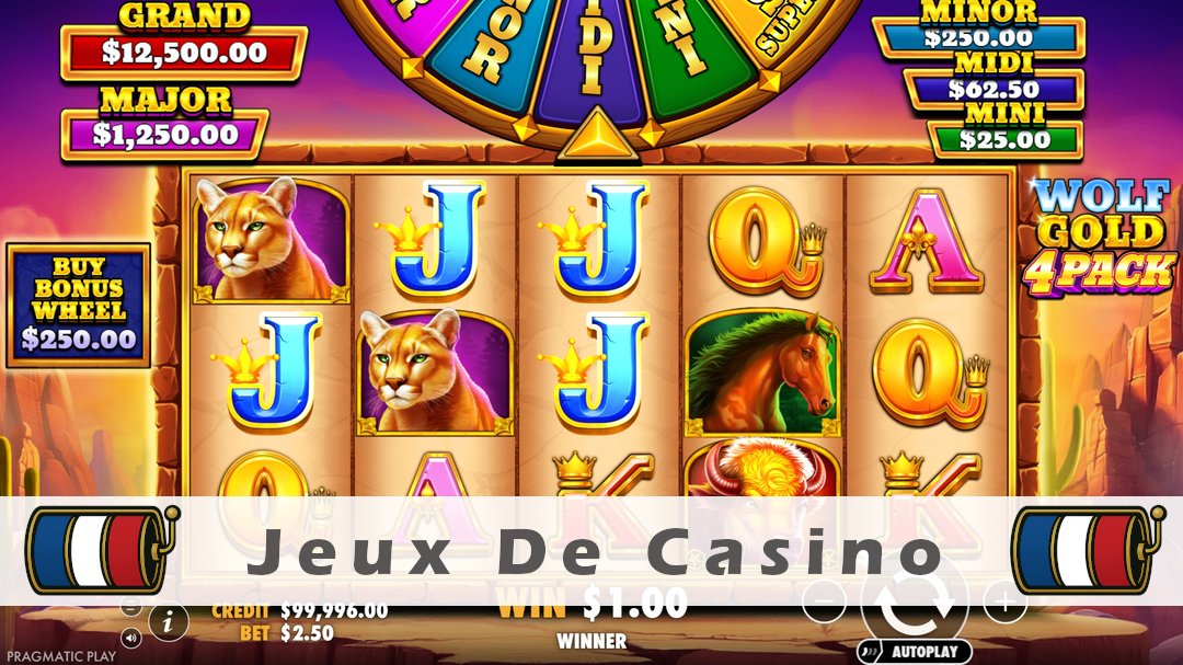 Démo de la machine à sous Wolf Gold 4 Pack