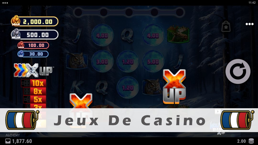 Démo de la machine à sous Wolf Prime Diamond X UP