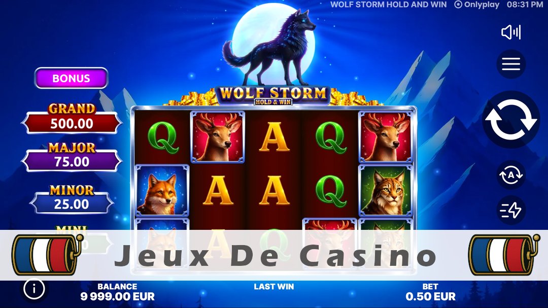 Démo de la machine à sous Wolf Storm Hold & Win